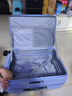 大嘴猴（paul frank）侧开口行李箱女24英寸深仓可扩展多功能拉杆箱男大容量拉链密码箱 波斯蓝 24英寸 黄金尺寸 实拍图