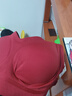 婷美本命年红色双提拉聚拢内衣女结婚防下垂大胸显小收副乳大码文胸罩 实拍图