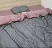 京东京造 植素超柔贡缎 60支长绒棉A类纯棉床单床上四件套 1.8米床 晨雾灰 实拍图