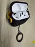 斯幻柯适用苹果airpods4代无线蓝牙耳机保护套airpods4新款四代软硅胶连体airpods4代-电音小子黑橙 实拍图