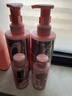 欧莱雅粉晶晶洗发水套装440ML*2 闪耀柔顺改善干枯毛躁受损护理 实拍图