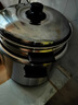 荣事达（Royalstar）电饭煲0涂层电饭锅家用5-8人老式煮饭锅一键柴火饭保温304不锈钢内胆送防焦盘蒸笼6L大容量RZ-Y60G 实拍图