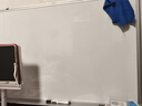 得力(deli)90*60cm悬挂白板 白板写字板 黑板 磁性悬挂式小白板 实心纤维板芯黑板 教学家用白板 92608 实拍图