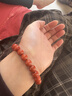 石玥珠宝精品9-10mm凉山南红玛瑙手串本命年转运珠手链男女士款礼物 实拍图