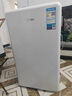 美的（Midea）93L单门小冰箱一级低音复古白色小单温冷藏租房家用宿舍办公室可放美妆BC-93MF【国家补贴】 实拍图