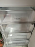 海尔（Haier）冰箱309升风冷无霜一级能效变频节能家用小型三挡变温两门双门电冰箱彩晶面板BCD-309WMCO 实拍图