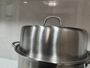 康巴赫蒸锅304不锈钢蒸笼食品级双层汤锅家用蒸煮炖燃气灶电磁炉通用 【加厚304不锈钢】 2层 30cm 实拍图