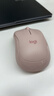 罗技（Logitech）M221轻音鼠标 无线鼠标 办公鼠标 对称鼠标 带无线微型接收器 茱萸粉 实拍图
