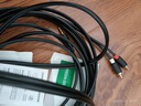 绿联3.5mm转双莲花头音频线一分二 红白2RCA公对公一拖二连接线 手机电脑电视转接音响功放5米90655 实拍图