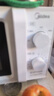美的（Midea）变频家用微波炉  经典双旋钮 360°转盘加热  智能解冻 五档火力18L容量213B升级款（M13J） 实拍图
