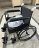 鱼跃 (yuwell)手动轮椅车H062折叠老人轻便免充气铝合金旅行手推代步 实拍图
