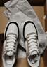 乔丹男鞋春夏季低帮板鞋厚底增高休闲白鞋运动鞋防滑耐磨板鞋男 实拍图