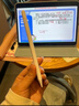 HUAWEI M-Pencil （第三代）平板创作笔 华为手写笔 星闪技术超低时延 雪域白  实拍图