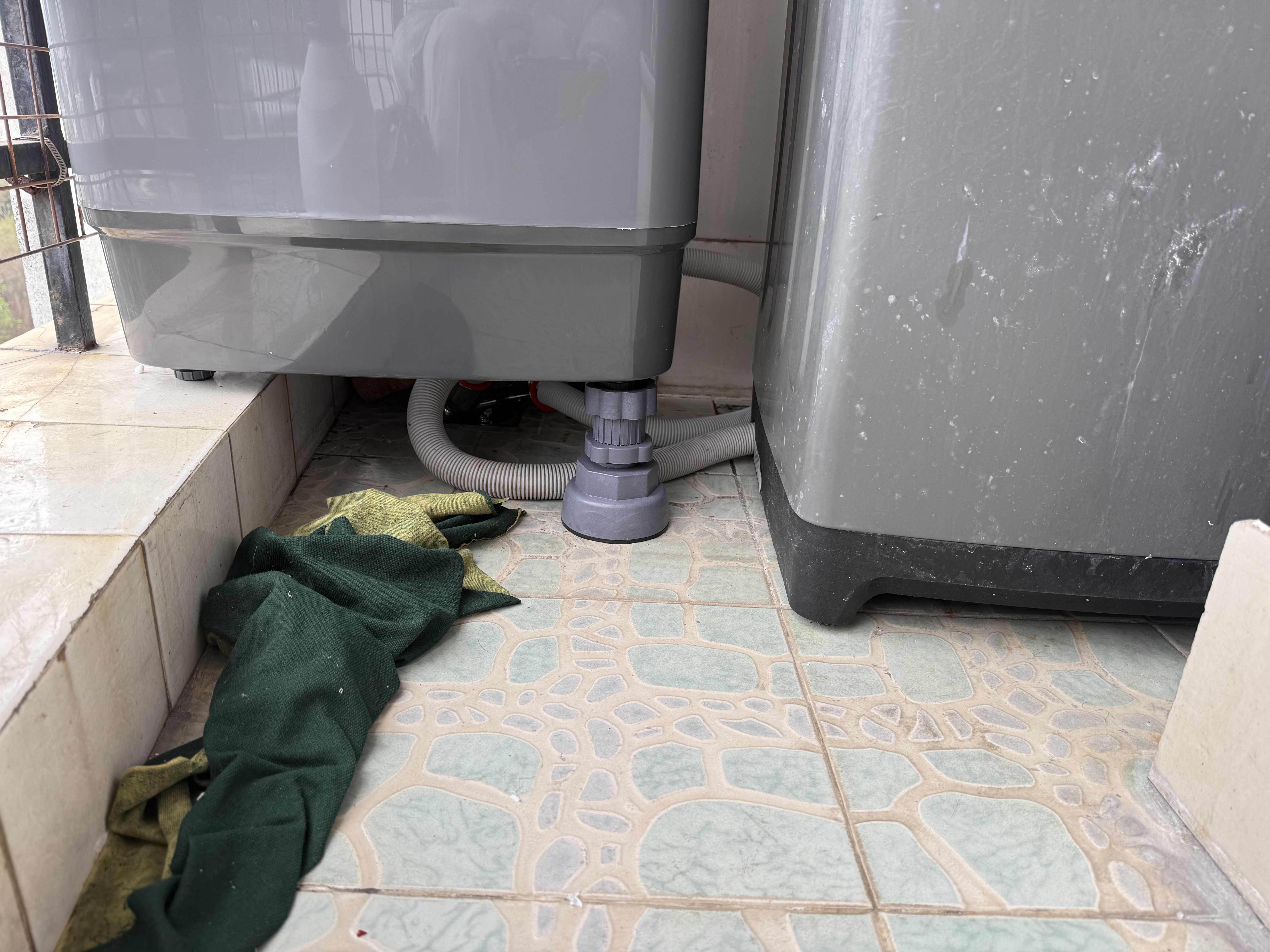 邦岛洗衣机底座架防震洗衣机脚垫增高支架托加高可调节垫高全自动滚筒波轮洗衣机通用垫资 2个【11-16CM可调节】 升级巨稳吸盘【独家专利款】 实拍图