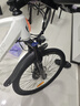 永久锂电池助力电动自行车禧玛诺变速超长续航山地车男女士双碟刹单车 F58多彩白【助力续航约50-60KM】线碟 26英寸 实拍图