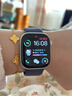 Apple/苹果 【新年礼】Watch S11 智能手表GPS款42毫米银色铝金属表壳雾紫色运动型表带S/M 实拍图