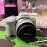 Canon佳能r50入门级微单反 半画幅数码相机 4k美颜小巧便携送礼 EOS R50+18-45套机 白 官方标配【不含内存卡配件 推荐购买套餐】 实拍图