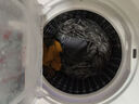 小鸭迷你洗衣机 半自动双缸桶洗衣机 母婴儿童宝宝洗衣机小型 2.5KG 新黑色强动力款【蓝光+360W功率+不锈钢甩桶 双缸 实拍图