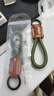 范爷家牛皮编织绳车钥匙扣马蹄扣男士汽车专用挂件高品质链圈环挂饰礼物 实拍图