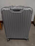爱华仕行李箱旅行箱24英寸托运箱女大容量拉杆箱男出差密码箱皮箱星光银 实拍图