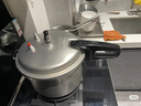 双喜 高压锅铝合金燃气电磁炉通用防爆家用压力锅22CM/6L【蒸格款】 实拍图