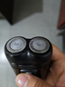飞利浦（PHILIPS）电动剃须刀 刮胡刀男士电须刨双刀头剃胡刀出差小巧便捷式电池款无需充电自动研磨刀片 进口刀头 PQ206+收纳包【套装】 实拍图