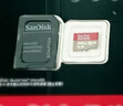 闪迪（SanDisk）256GB TF(MicroSD)内存卡 4K极速金卡A2 V30 U3行车记录仪 运动相机无人机 监控存储卡 读190MB/s 实拍图