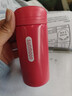 【全网爆款】迷你口袋保温杯304不锈钢水杯便携可爱水杯女生 红色 150ml 实拍图