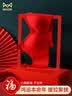 猫人红色本命年马年内衣女士文胸无痕无钢圈提拉聚拢新年结婚鸿运胸罩 实拍图