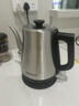 金灶（KAMJOVE）家用电热水壶自动断电烧水壶泡茶壶304不锈钢大容量开水壶拉弧长嘴茶艺壶电水壶 1.5L T-94不锈钢色 实拍图