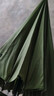 美度（MAYDU）双人晴雨伞大号加固加厚结实防风长把柄雨伞 M5003墨绿色 实拍图