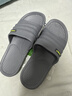 酷趣（Coqui）拖鞋男情侣家居轻便软弹舒适浴室凉拖鞋男款陨石灰44-45CQ7922 实拍图