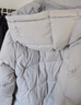 黑冰25新款户外700蓬鸭绒男款加厚防风保暖羽绒服 F8905MJ 灰白 XL 实拍图