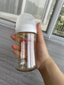 贝亲（Pigeon）玻璃奶瓶宽口径防胀气240ml L号奶嘴 6月+ AA188  实拍图