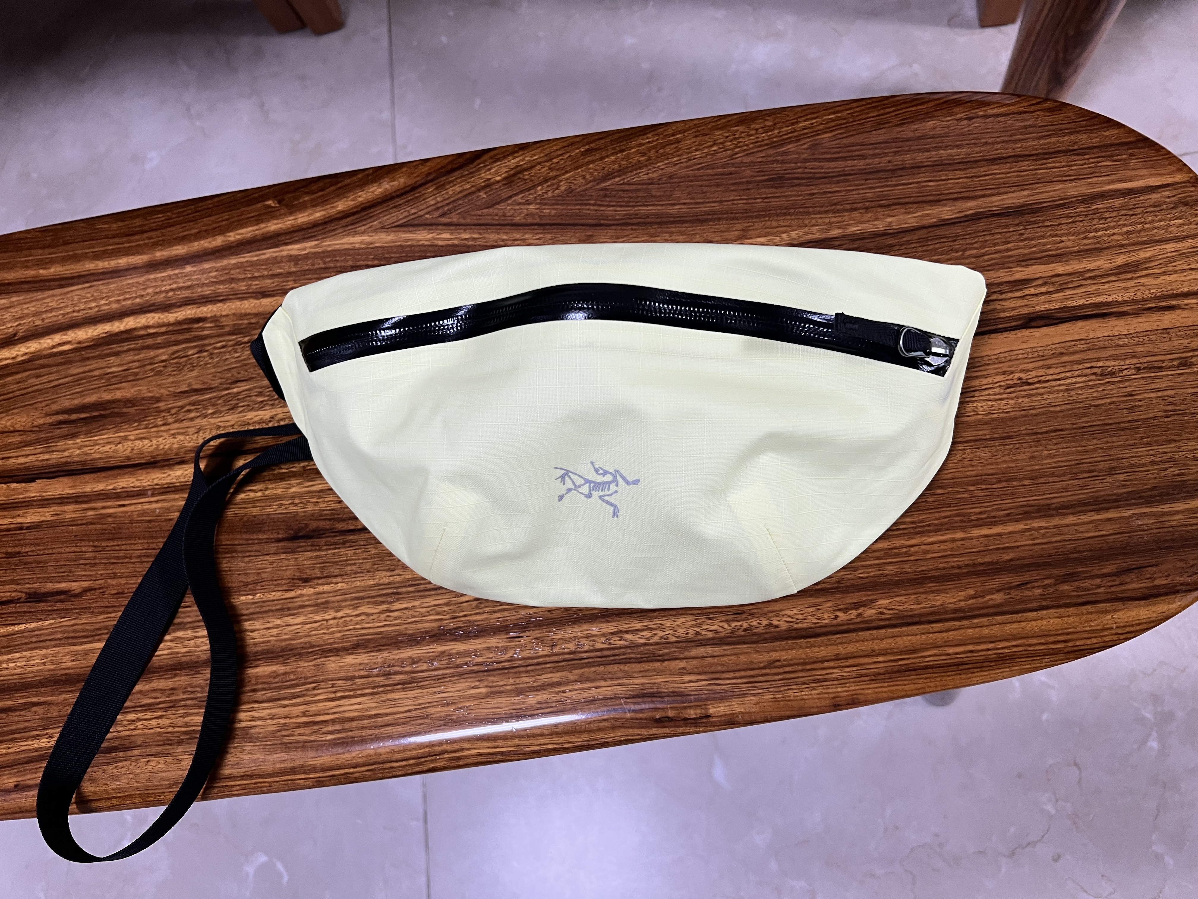 ARC'TERYX始祖鸟 GRANVILLE CROSSBODY BAG 便携 男女同款 腰包 RAY/辉耀黄 均码 实拍图