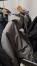 京东京造羽绒服男短款男士连帽滑雪服派克服外套男新衣送礼 灰色 XL 实拍图