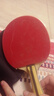 红双喜DHS狂飚四星乒乓球拍 横拍H4002单拍赠6只装球 实拍图