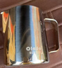 欧乐多（Olodo）德国 拉花杯304不锈钢拉花缸咖啡奶泡杯加厚带刻度尖嘴拉花壶奶缸 304拉花杯【本色350ml】贈拉花针 实拍图