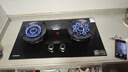 康佳（KONKA）燃气灶煤气灶双灶具家用 5.2kW文武双全火九腔鸳鸯灶式嵌入式 钢化防爆 JZT-B900Y(Y)（天然气） 实拍图