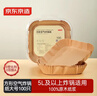 京东京造 空气炸锅专用纸 方形烤箱垫纸硅油纸 适用5L以上炸锅【100只】 实拍图