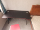 奥伦福特  电脑桌台式家用电竞游戏桌办公书桌简约书房写字桌子 碳纤维纹路单桌-120*60 升级款电竞桌 实拍图