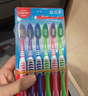 高露洁（Colgate）超洁净中毛牙刷套装 6支装×3 可清洁舌苔 深入清洁 实拍图