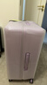 不莱玫行李箱拉杆箱旅行箱子大容量女学生男出国托运26英寸密码箱 紫色 实拍图