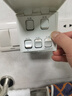 奥普原装奥普浴霸专用5开1020ABC 6020 5020开关五联翻盖防水灯暖风暖 水灯暖风暖 实拍图
