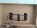 骏敖内嵌双臂伸缩电视机支架壁挂可伸缩旋转挂架75-110英寸通用适用小米海信创维TCL挂墙专用支架 实拍图