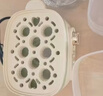 志高（CHIGO）煮蛋器 蒸蛋器双层小蒸锅智能定时自动断电蒸煮鸡蛋羹神器早餐一体机2-3人三八节女神礼物JPZDQ859 实拍图