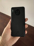 ESCASE 华为mate30手机壳mate30 4G/5G保护套 个性创意全包边防摔贴皮背壳 ES-19深邃黑 实拍图