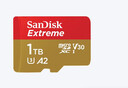 闪迪（SanDisk）1TB TF(MicroSD)内存卡 4K极速金卡A2 V30 U3行车记录仪 运动相机无人机 监控存储卡 读190MB/s 实拍图