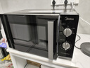 美的（Midea）变频微波炉 双旋便捷操作 五档火力速热 360°转盘加热 20L精巧容量 微碳系列PM20A1 实拍图