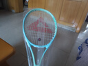 匹克网球拍男女士穿线回弹球单人专业碳铝一体训练套装 蓝绿 实拍图
